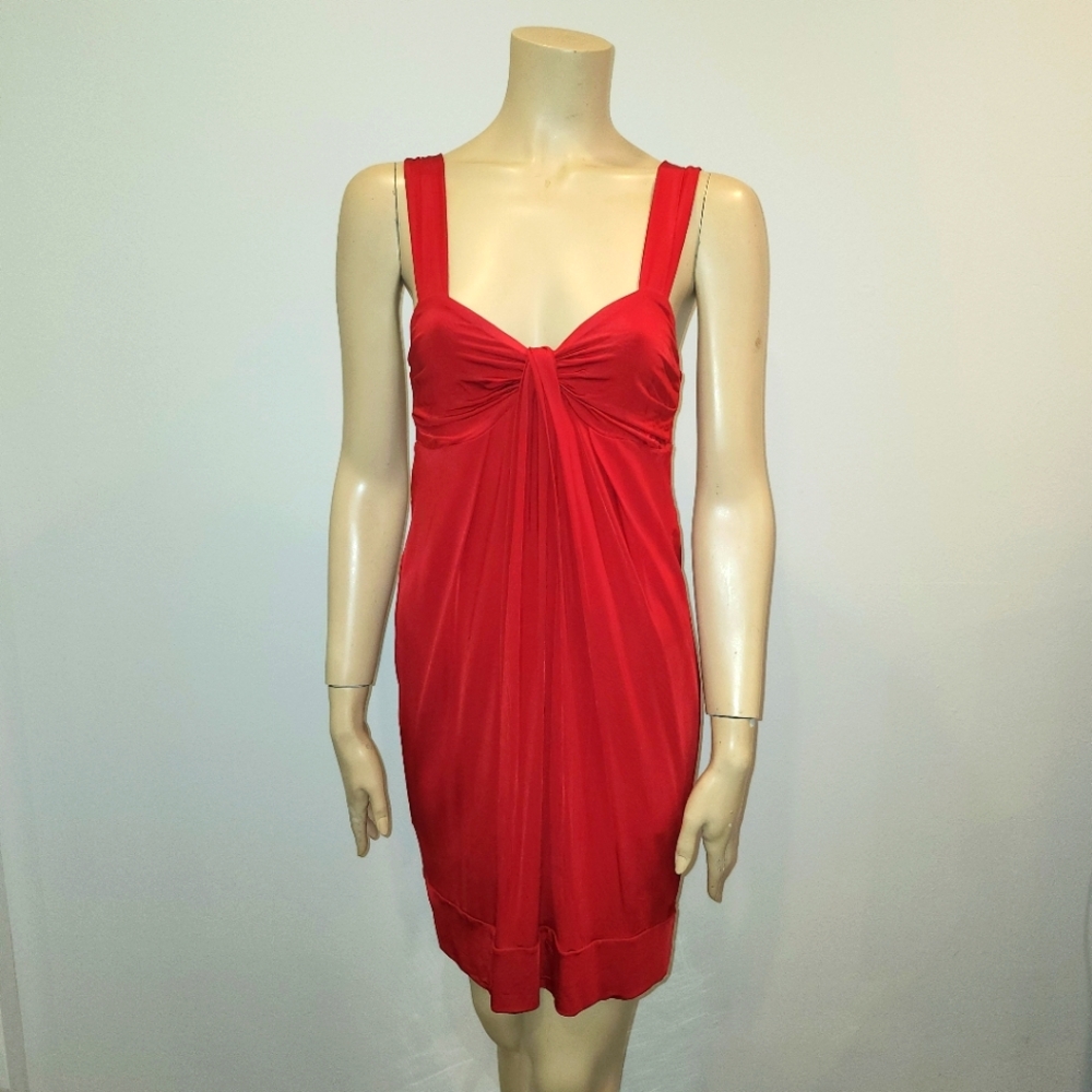 Togs Soho Red sleeveless dress size Mediun